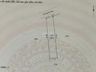 Bán lô đất kiệt xã bà nà, tp.đà nẵng