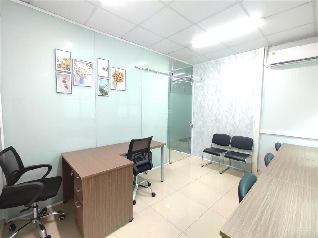 Cho thuê văn phòng có sẵn nội thất, giá tốt tại bình thạnh, có phòng họp, lễ tân