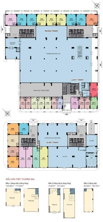 Bán shophouse richmond city bề ngang 7,5m  nguyễn xí, quận bình thạnh, hồ chí minh