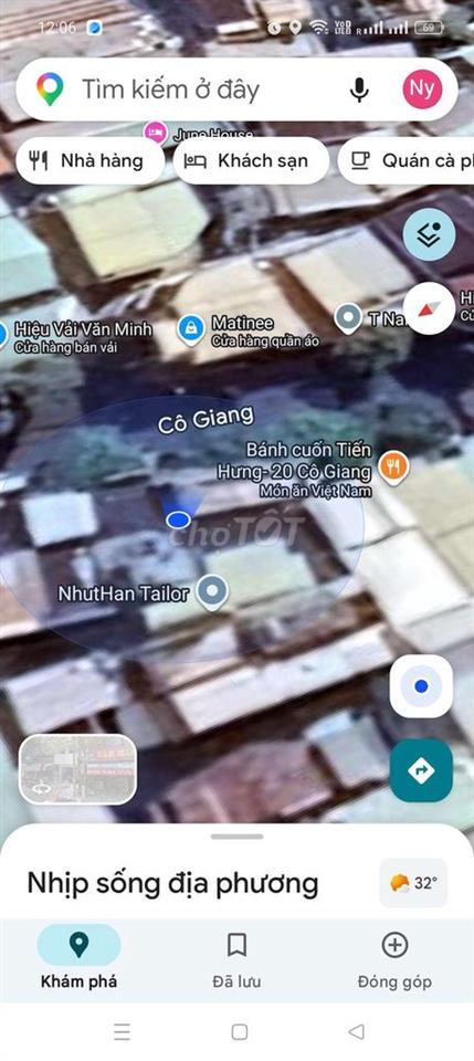 Nhà mặt tiền đường Cô Giang vài bước chân tới Cầu Rồng