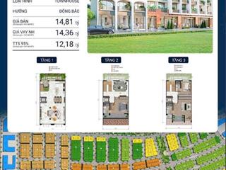 Nhà liền kề 3 tầng khu đô thị charmora cỉty  sun group nha trang giá thanh toán sớm 12ty180 triệu