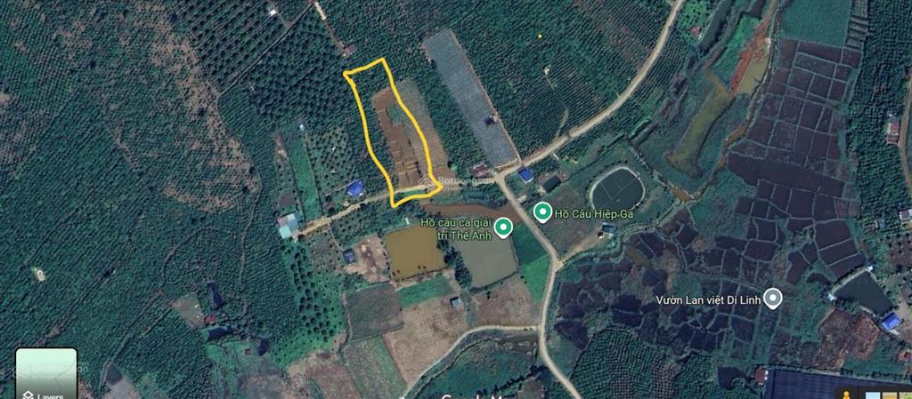 Bán lô đất siêu đẹp gần 1000m2, thổ cư 100m2, đường ngô quyền thị trấn di linh lâm đồng