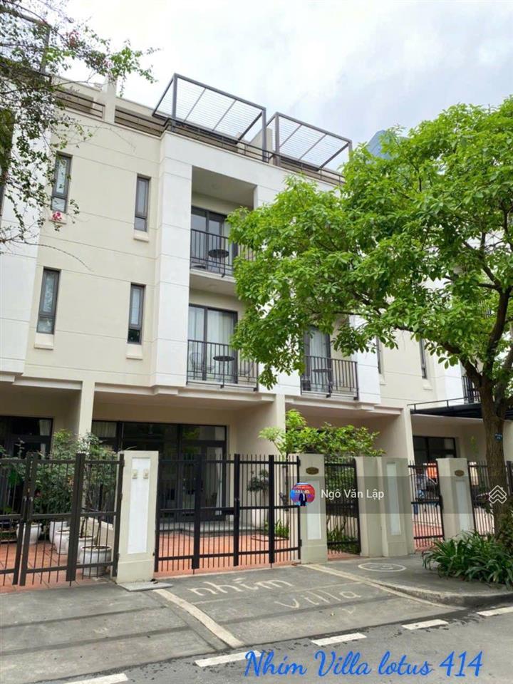 Bán căn lk lotus sẵn sổ giá 8,8 tỷ view bể bơi