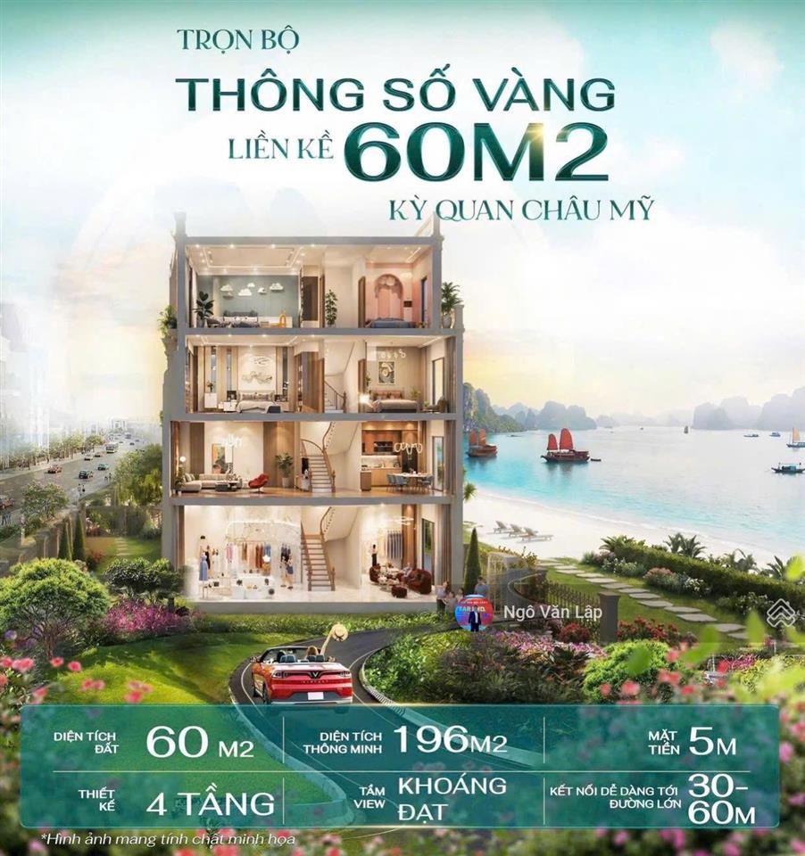 Bán nhanh căn lk vịnh bình minh giá 6,1ty