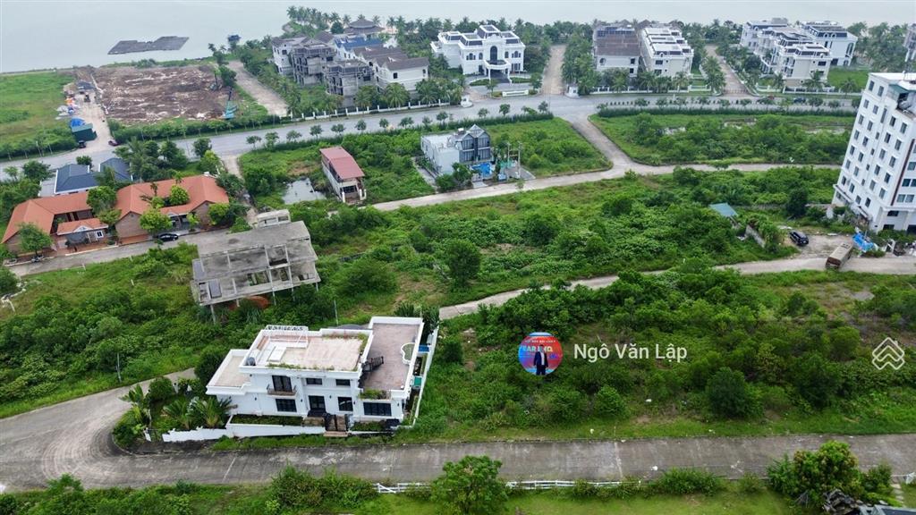 Bán lô góc biệt thự đồi tuần châu 559m2 view biển hướng đông nam, giá 31tr/m2
