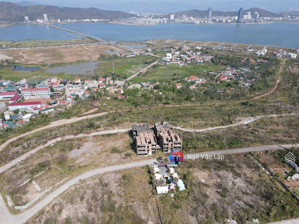 Bán lô góc biệt thự đồi tuần châu 559m2 view biển hướng đông nam, giá 31tr/m2
