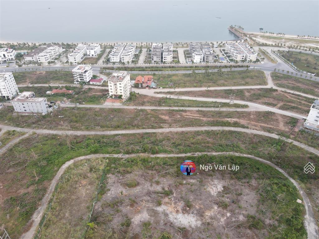 Bán lô góc biệt thự đồi tuần châu 559m2 view biển hướng đông nam, giá 31tr/m2