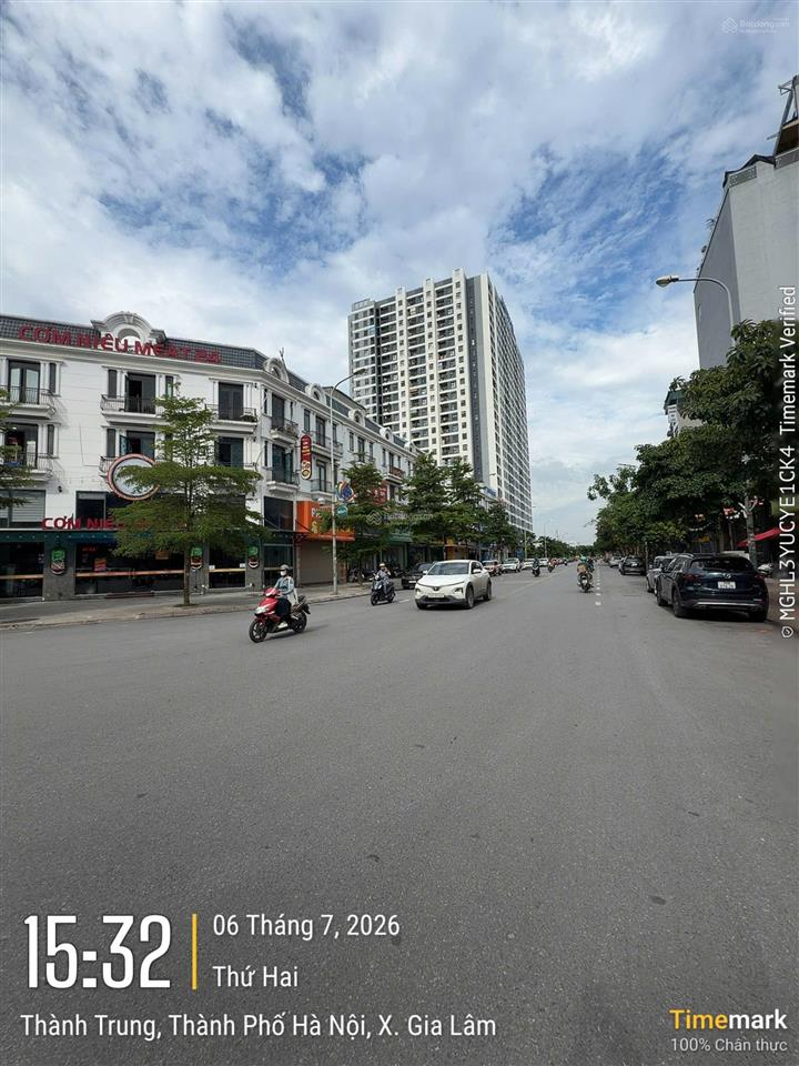 Bán nhanh shophouse góc 81 m2, khu phố thành trung, xã gia lâm (thị trấn trâu quỳ cũ), hà nội