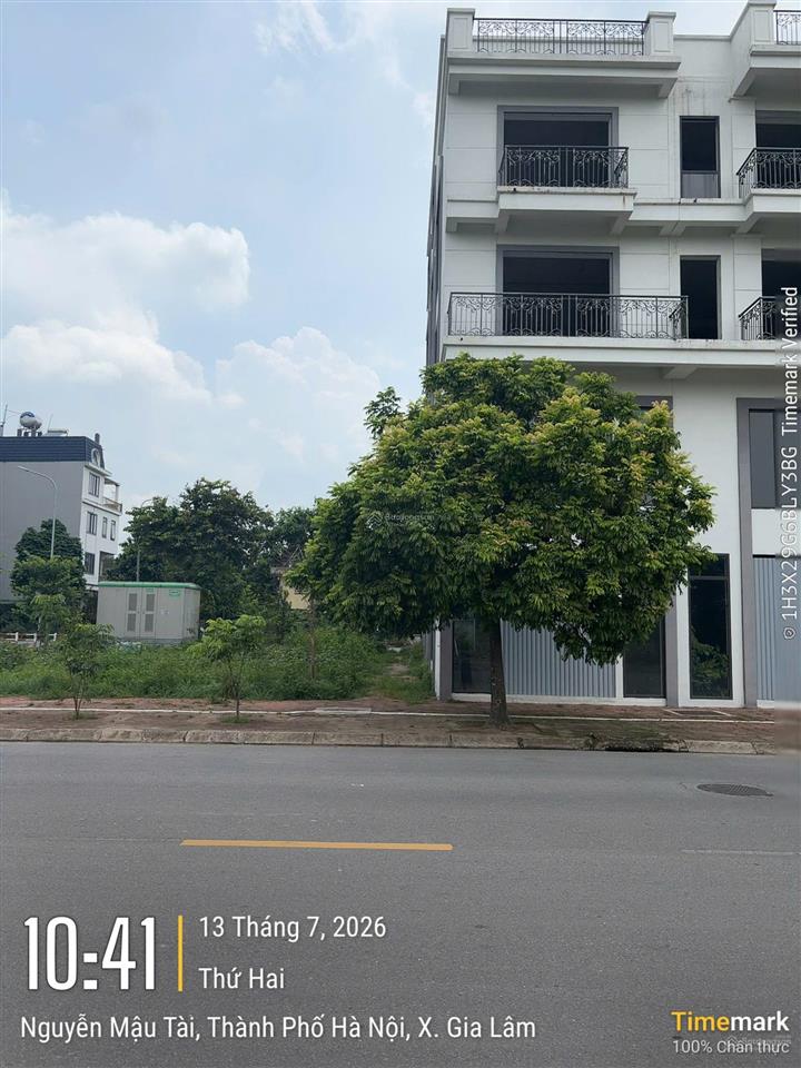 Shophouse 3 mặt tiền 98,4 m², phố nguyễn mậu tài, xã gia lâm (thị trấn trâu quỳ cũ), hà nội