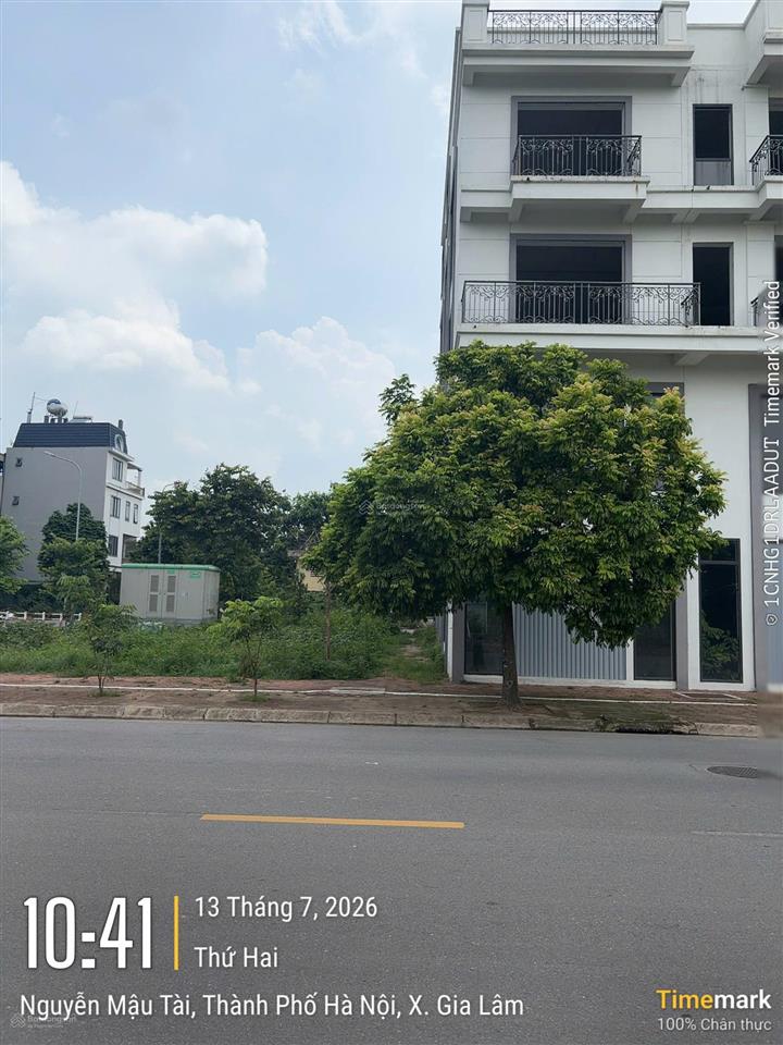 Shophouse 3 mặt tiền 98,4 m², phố nguyễn mậu tài, xã gia lâm (thị trấn trâu quỳ cũ), hà nội