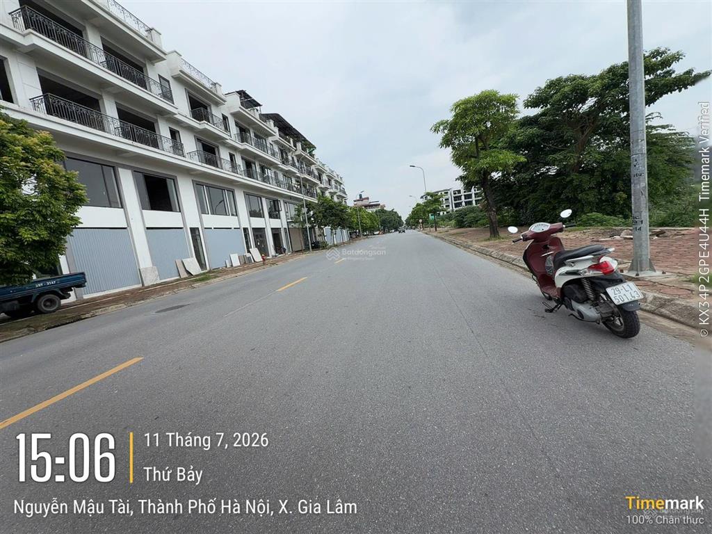Shophouse 3 mặt tiền 98,4 m², phố nguyễn mậu tài, xã gia lâm (thị trấn trâu quỳ cũ), hà nội
