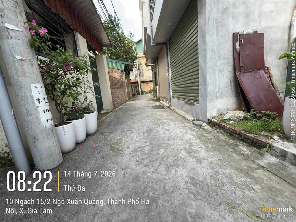 Bán nhanh mảnh đất 42,8m2, ngõ phố ngô xuân quảng, xã gia lâm (thị trấn trâu quỳ cũ), hà nội