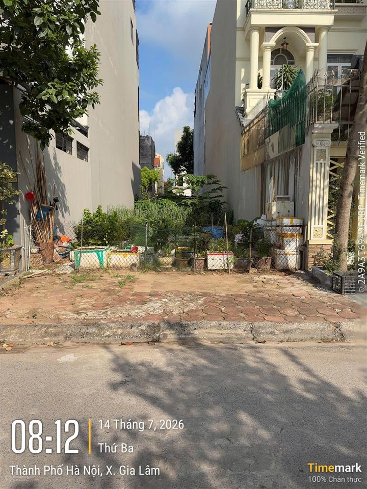 Bán nhanh mảnh đất 102m2, đất đấu giá 31 ha, xã gia lâm (thị trấn trâu quỳ cũ), hà nội