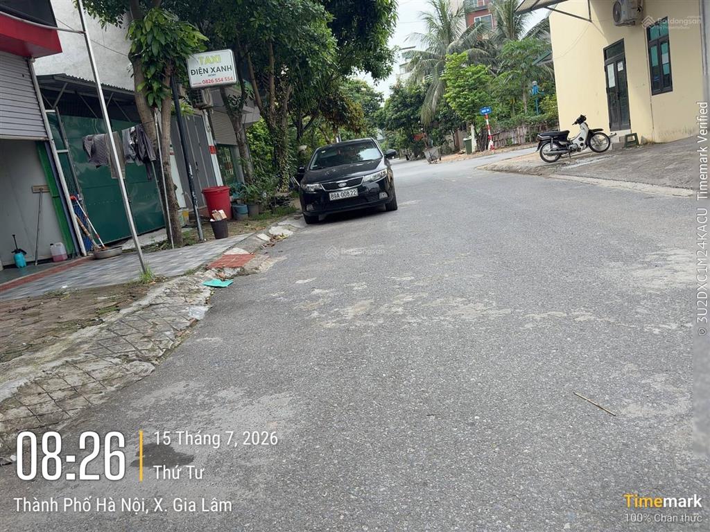 Bán mảnh đất view vườn hoa 40m2, tái định cư 7.2 ha, xã gia lâm (thị trấn trâu quỳ cũ), hà nội
