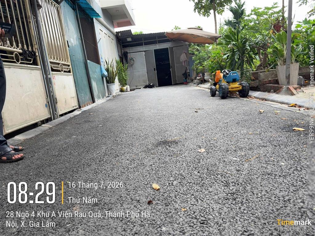 Bán nhanh mảnh đất siêu nhỏ 34,1m2, khu a viện nghiên cứu rau quả, xã gia lâm, hà nội