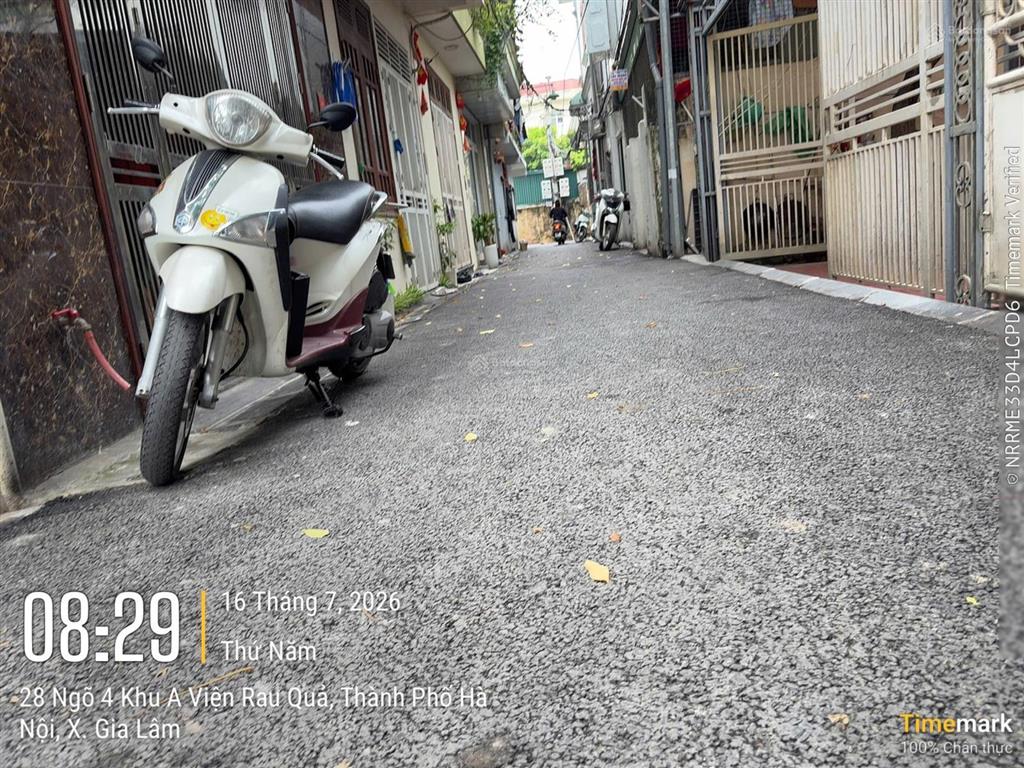 Bán nhanh mảnh đất siêu nhỏ 34,1m2, khu a viện nghiên cứu rau quả, xã gia lâm, hà nội