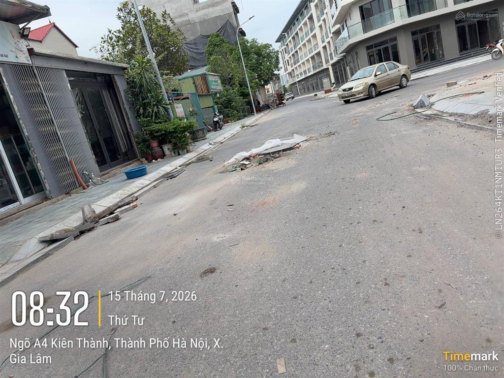 Bán mảnh đất 50m2, đất tổ dân phố kiên thành nhìn sang dự án hà nội oriental, xã gia lâm, hà nội