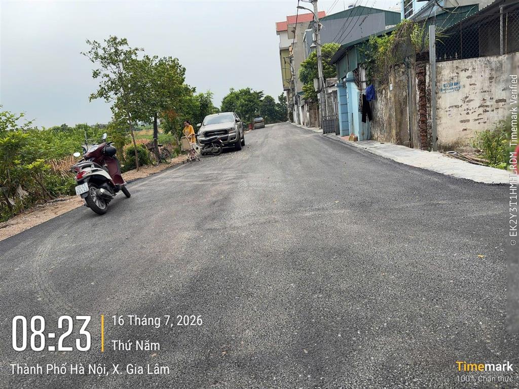 Bán nhanh mảnh đất góc 60,92m2, khu b viện nghiên cứu rau quả, xã gia lâm, hà nội