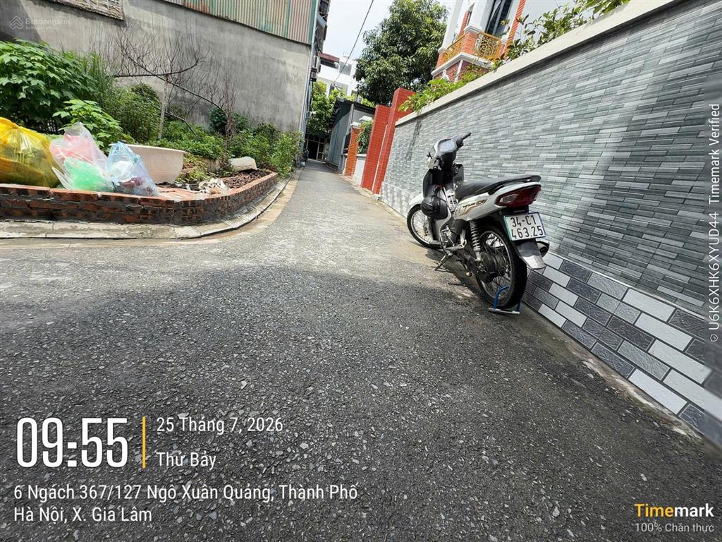 Bán nhanh siêu phẩm lô góc 30,2m2, tổ dân phố đào nguyên, xã gia lâm, hà nội