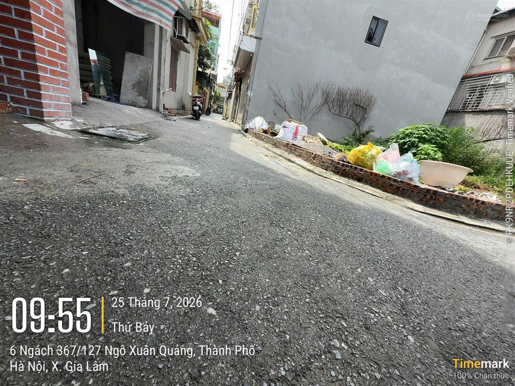 Bán nhanh siêu phẩm lô góc 30,2m2, tổ dân phố đào nguyên, xã gia lâm, hà nội