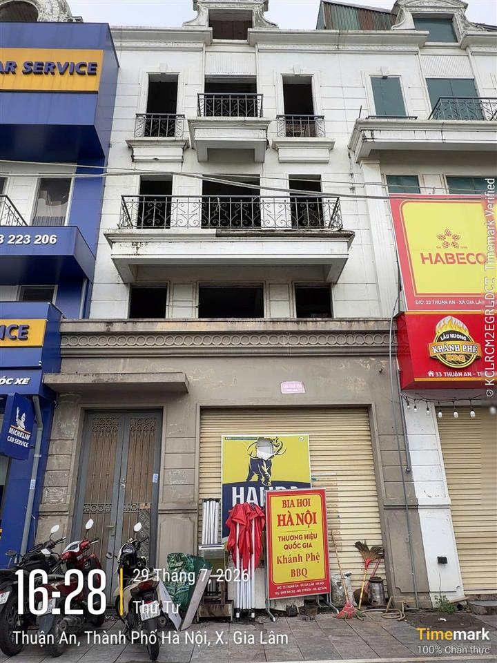 Bán nhanh căn nhà 90m2, view hồ trực diện, phố thuận an, xã gia lâm (thị trấn trâu quỳ cũ), hà nội