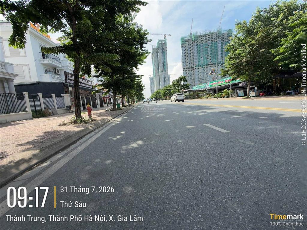 Cho thuê căn biệt thự 192,5m2, phố thành trung, xã gia lâm (thị trấn trâu quỳ cũ), hà nội