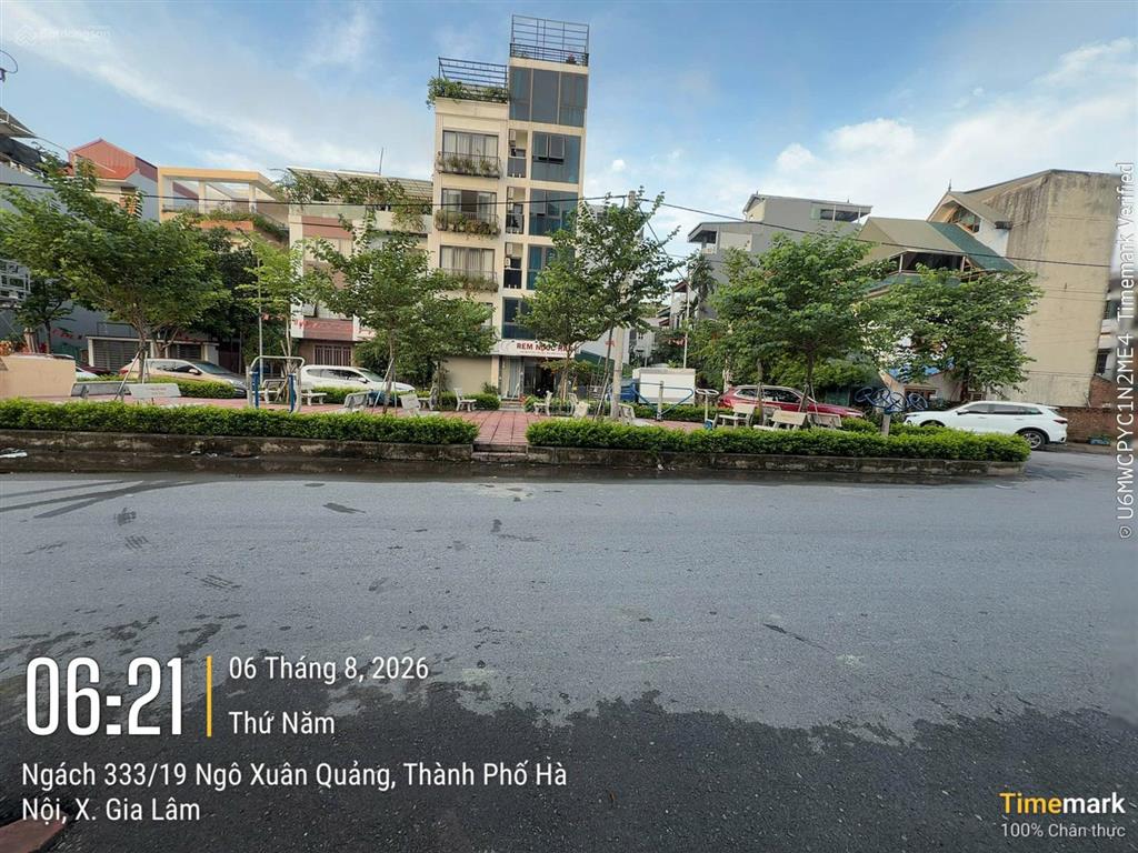 Bán nhanh siêu phẩm 71,7m2 view vườn hoa, tổ dân phố thành trung, xã gia lâm (trâu quỳ cũ) hà nội