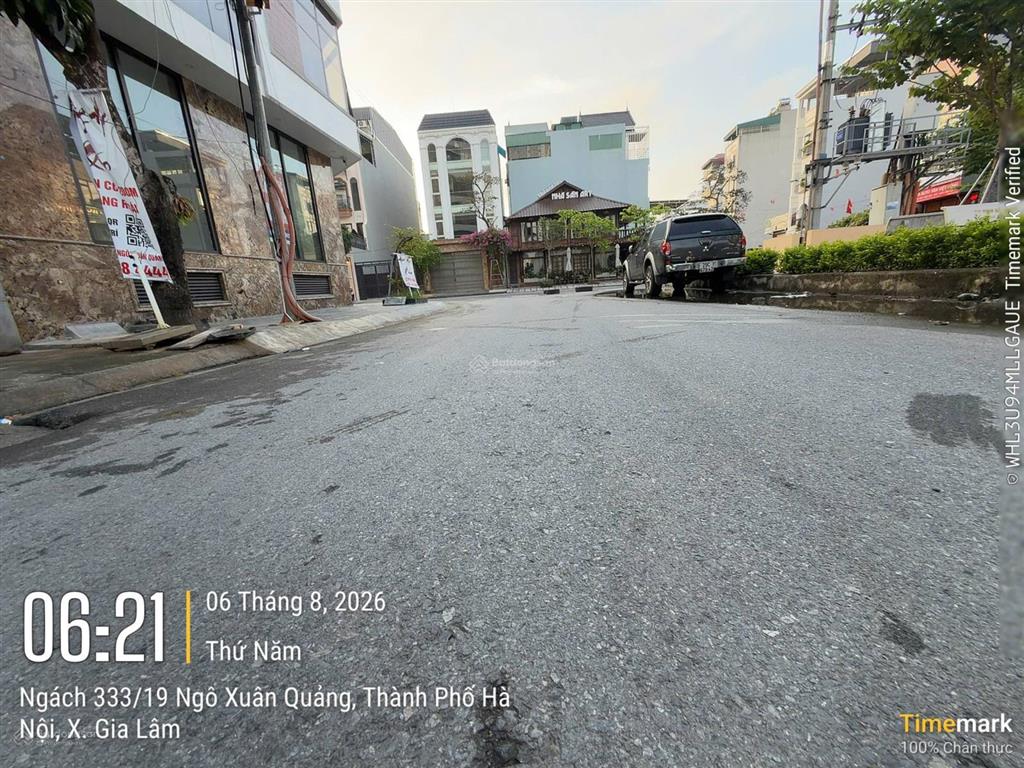 Bán nhanh siêu phẩm 71,7m2 view vườn hoa, tổ dân phố thành trung, xã gia lâm (trâu quỳ cũ) hà nội