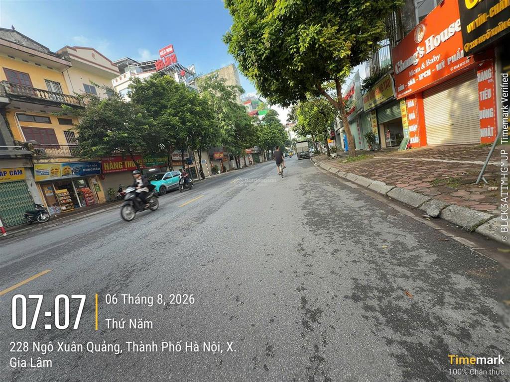 Bán nhanh siêu phẩm 2 mặt đường, phố ngô xuân quảng, xã gia lâm (thị trấn trâu quỳ cũ), hà nội