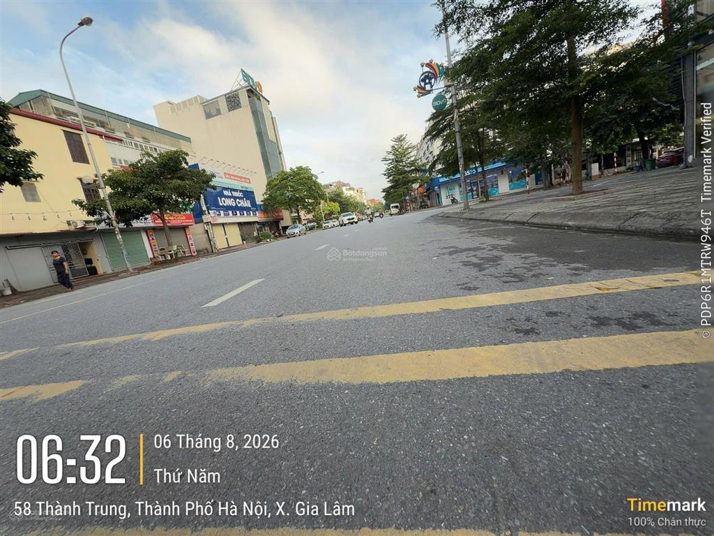 Bán nhanh shophouse sông hồng 90m2, phố thành trung, xã gia lâm (thị trấn trâu quỳ cũ), hà nội