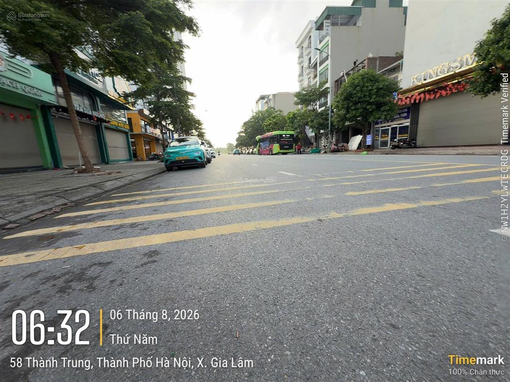 Bán nhanh shophouse sông hồng 90m2, phố thành trung, xã gia lâm (thị trấn trâu quỳ cũ), hà nội