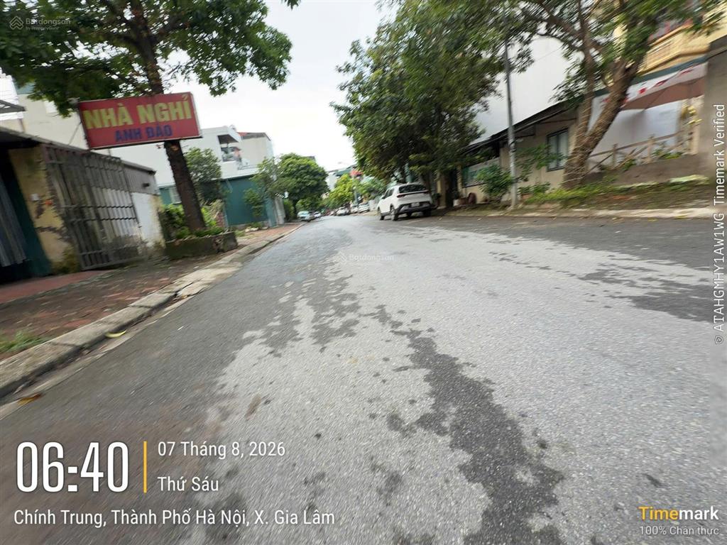 Bán nhanh mảnh đất 111 m2, đất đấu giá 31 ha, xã gia lâm (thị trấn trâu quỳ cũ), hà nội