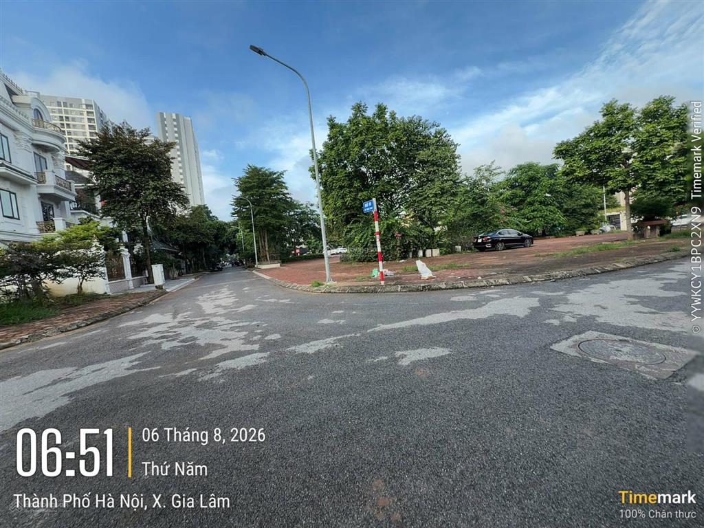 Bán mảnh đất biệt thự 247m2 view vườn hoa, đất đấu giá 31 ha, xã gia lâm (trâu quỳ cũ), hà nội