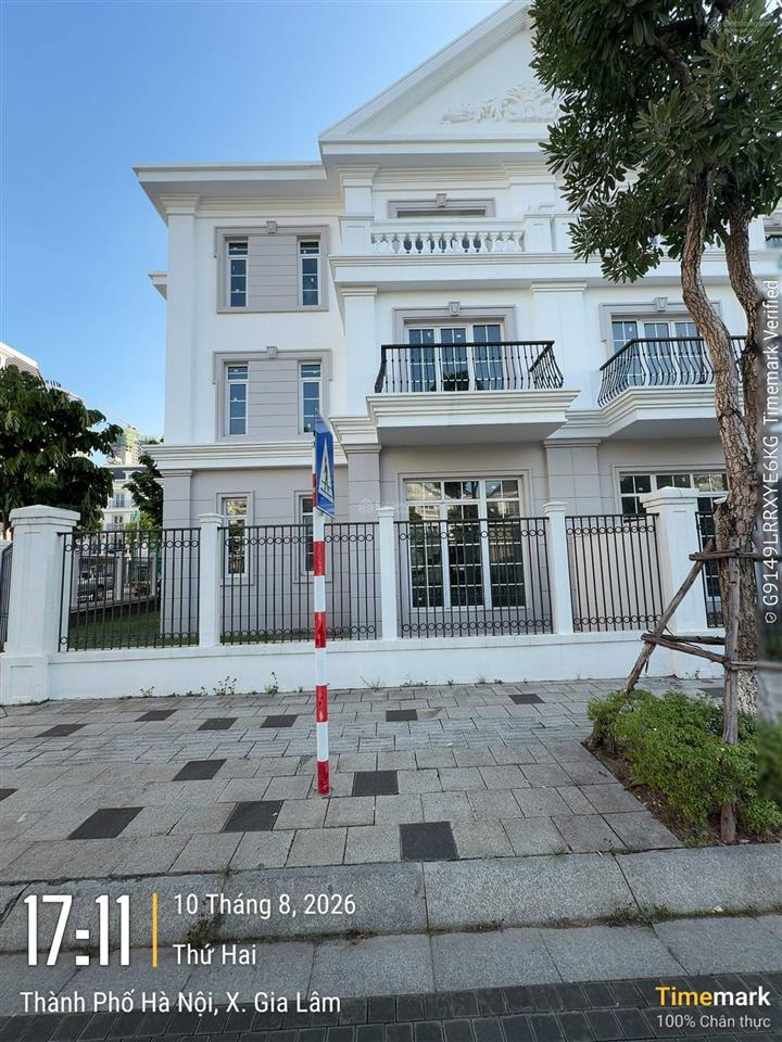 Bán nhanh căn biệt thự 192,5m2  eurowindow, phố thành trung, xã gia lâm (trâu quỳ cũ), hà nội