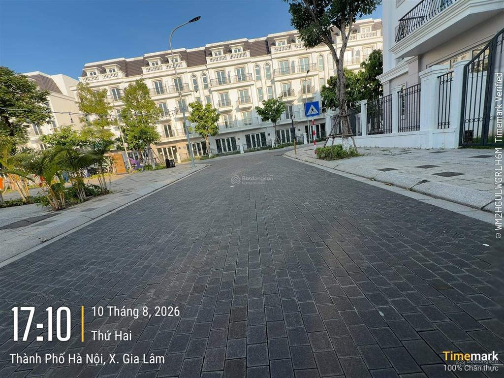 Bán nhanh căn biệt thự 192,5m2  eurowindow, phố thành trung, xã gia lâm (trâu quỳ cũ), hà nội