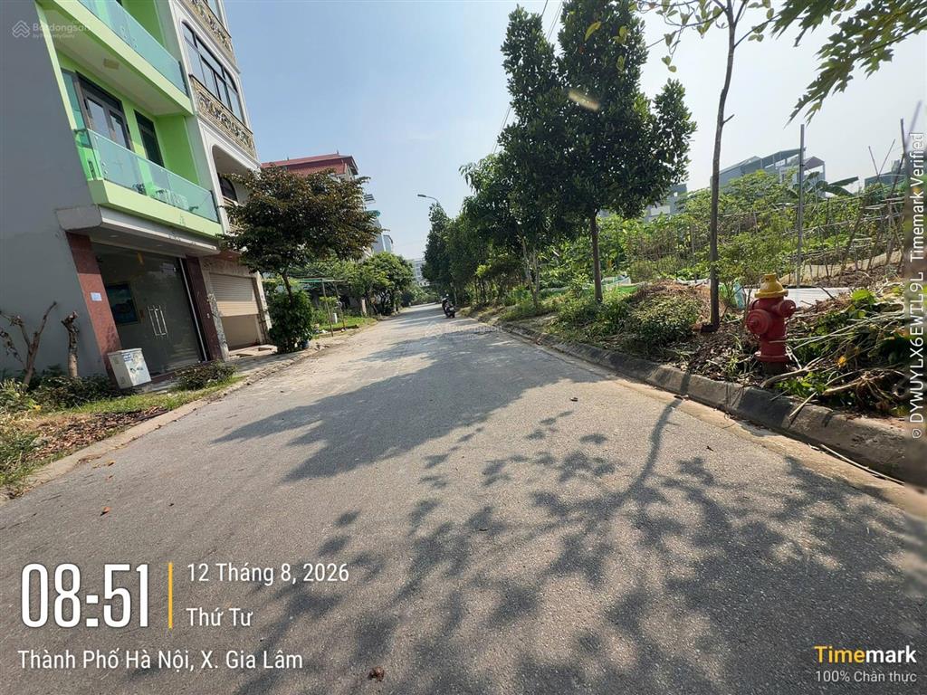 Bán mảnh đất view vườn hoa 60m2, đất tái định cư 7,2 ha, xã gia lâm (thị trấn trâu quỳ cũ), hà nội