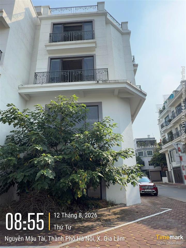 Cho thuê căn góc shophouse 254m2, phố nguyễn mậu tài, xã gia lâm (thị trấn trâu quỳ cũ), hà nội