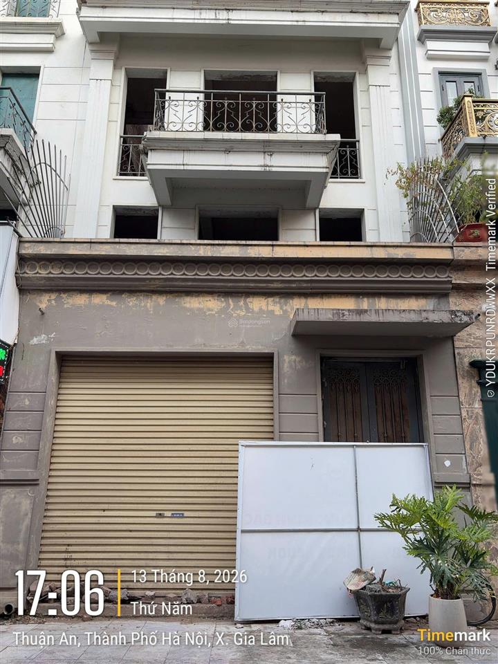 Cho thuê căn shophouse 90m2, khu phố thuận an, xã gia lâm (thị trấn trâu quỳ cũ), hà nội