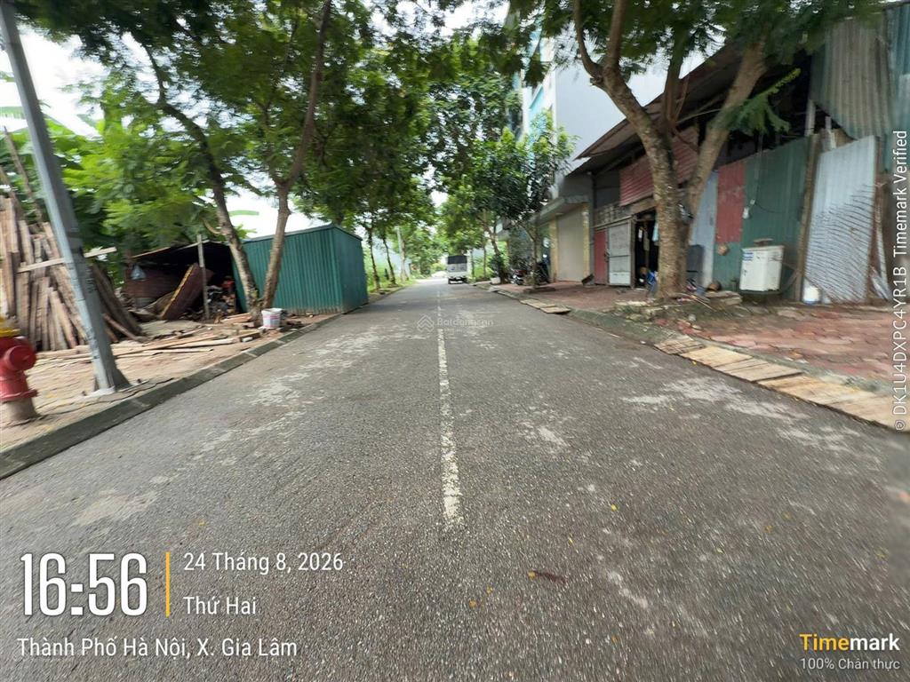 Bán nhanh mảnh đất view vườn hoa 79,7m2, tái định cư 7,2 ha, xã gia lâm (trâu quỳ cũ) hà nội
