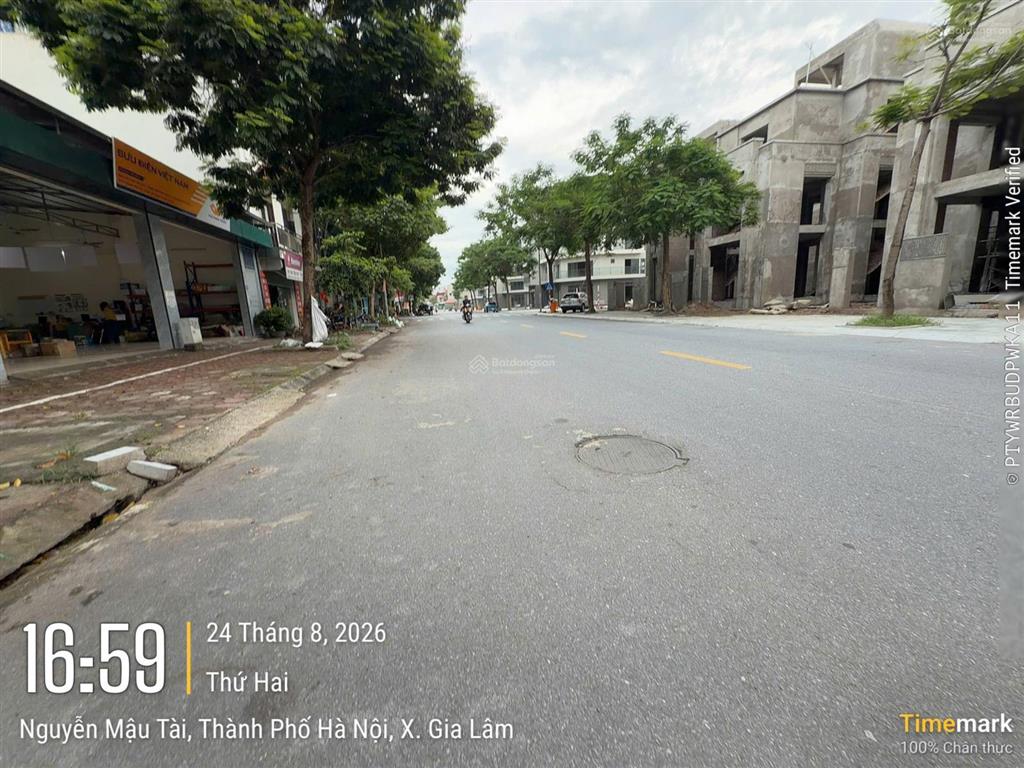 Bán nhanh mảnh đất 40,8m2, phố nguyễn mậu tài, 7,2 ha, xã gia lâm (thị trấn trâu quỳ cũ), hà nội