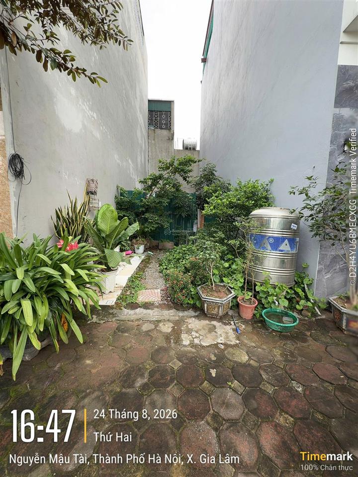Bán nhanh mảnh đất 40,8m2, phố nguyễn mậu tài, 7,2 ha, xã gia lâm (thị trấn trâu quỳ cũ), hà nội