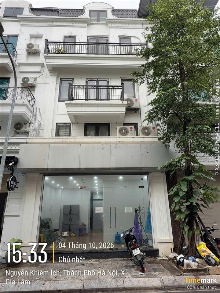 Cho thuê căn shophouse hoàn thiện 90m2, khu phố thuận an, xã gia lâm (thị trấn trâu quỳ cũ),hà nội