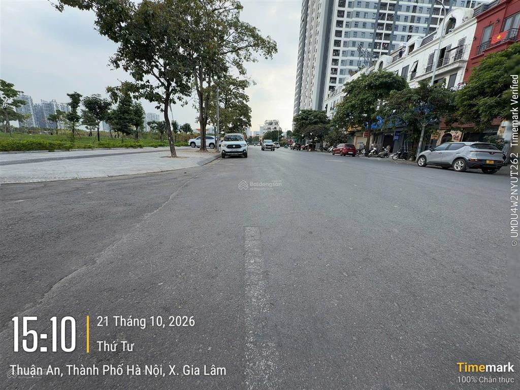 Cho thuê căn góc shophouse 105m2 phố thuận an, xã gia lâm (thị trấn trâu quỳ cũ), hà nội.