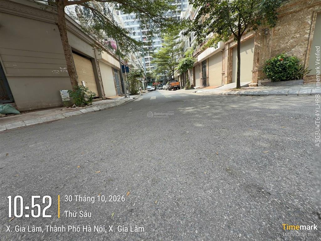 Cho thuê căn góc hải phát 105m2, phố thuận an, xã gia lâm (thị trấn trâu quỳ cũ), hà nội