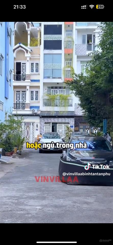 Bán nhà tô hiệu q.tân phú diện tích 4*19 giá bán 12.5tỷ đối diện công viên hẻm 7m 4tầng sân thượng