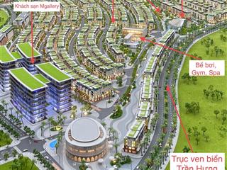 Cắt lổ 3 tỷ, cần bán shophouse opal, 251m2, ba mặt tiền, 4 tầng, 1 tum. tổng diện tích xd 512m2