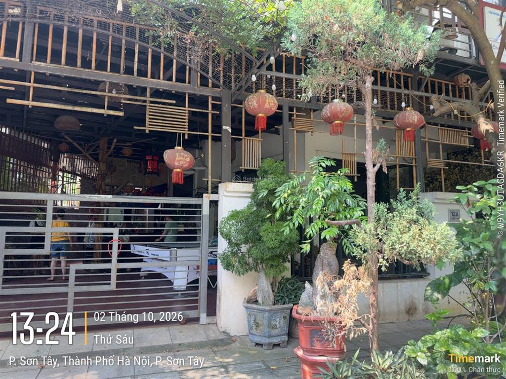 Bán biệt thự lk, khu đt hud sơn tây, tặng kèm quán cafe đẹp đang kd, căn góc 4 tầng, 164m2, mt 16m.