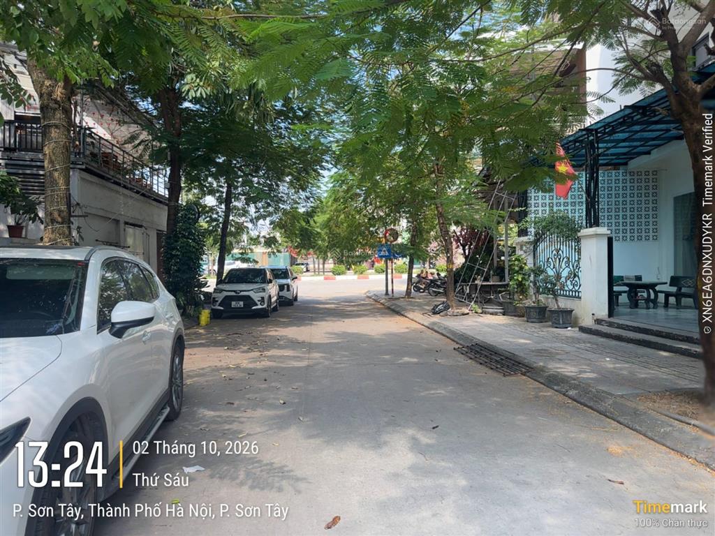 Bán biệt thự lk, khu đt hud sơn tây, tặng kèm quán cafe đẹp đang kd, căn góc 4 tầng, 164m2, mt 16m.