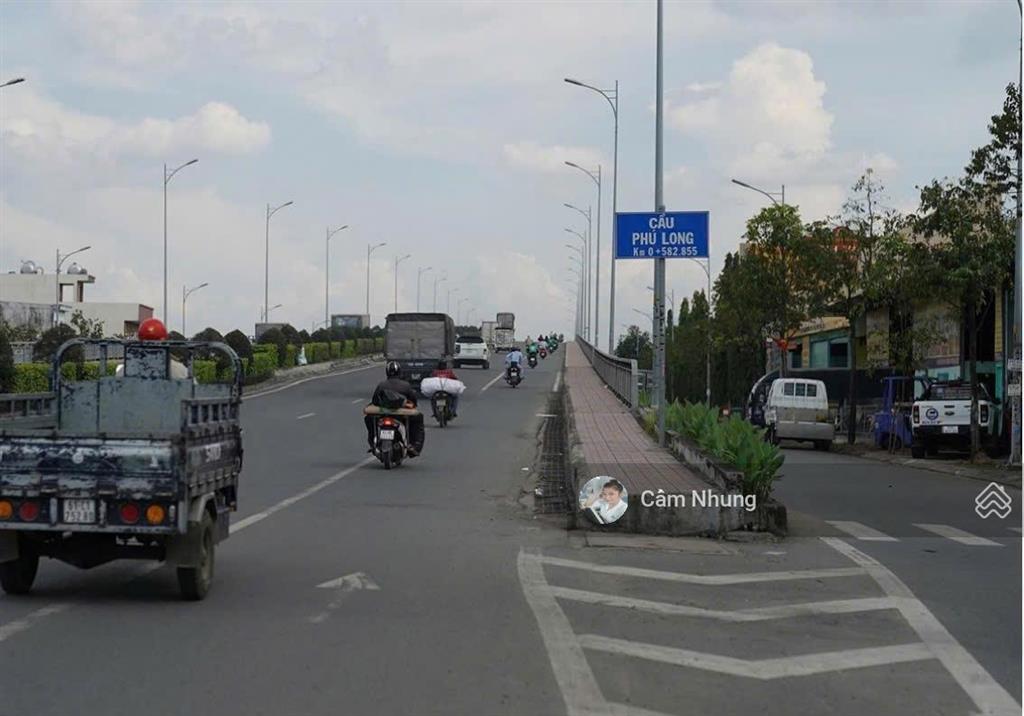 Chính chủ gửi bán đất đẹp tại chân cầu phú long, dt 69,1m2, gíá 2tỷ450,  0908 002 ***