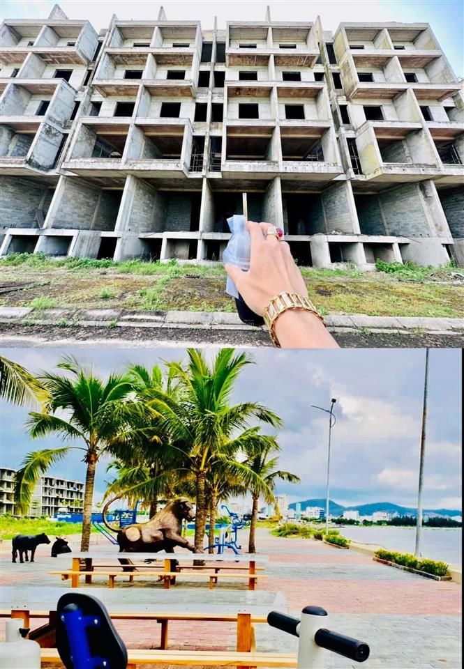 Em chính chủ cần chuyển nhượng cặp nhà 6 tầng mặt biển  đối diện là khu thương mại tự do 1.428ha.